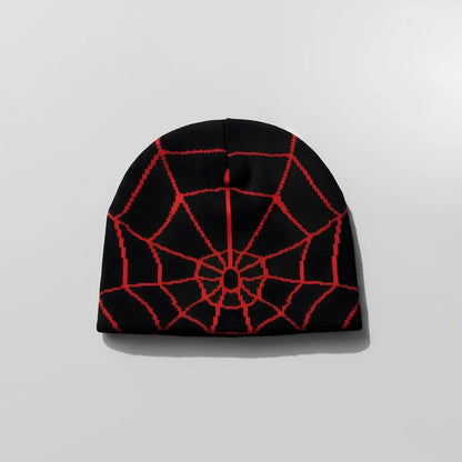 Spider Knit Beanie Warm Winter Skull Cap Hat