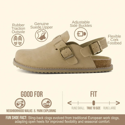 Cushionaire Brooklyn Clogs